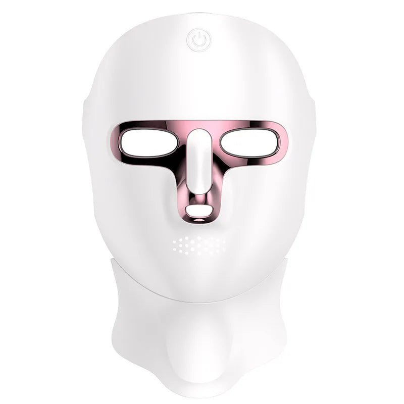 GlowPro 7-Color LED Face & Neck Mask — Anti-Aging Light Therapy At Home